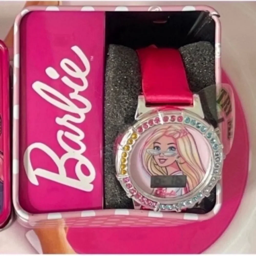 NEW Barbie Mattel Girls Light Up Watch